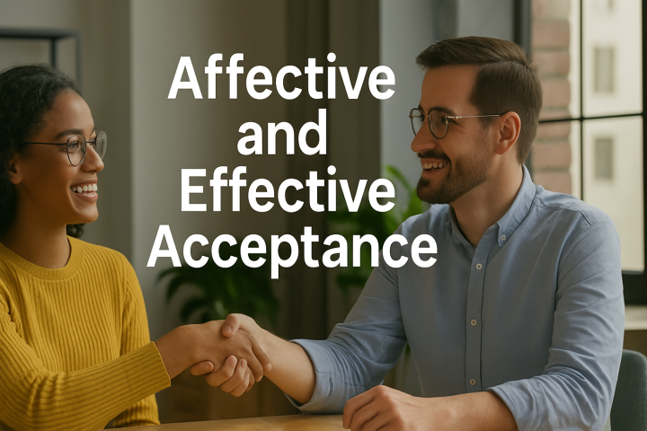 Affective and Effective Acceptance